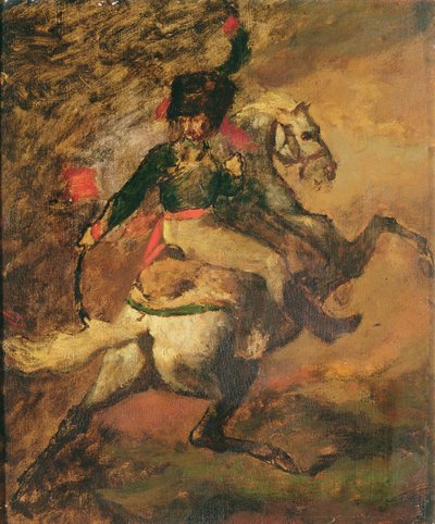 The Charging Chasseur by Theodore Gericault